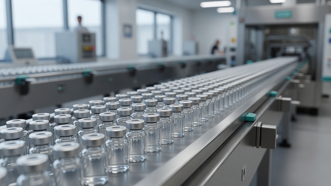 SHA finished branded peptide vials